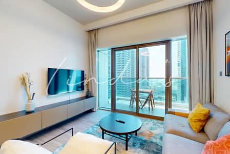 1 Bedroom Flat for Rent in Jumeirah Lake Towers (JLT), Dubai - Lake views |Fully Furnished| Elegant|Big balcony