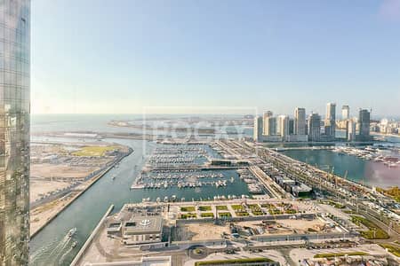 2 Bedroom Apartment for Rent in Dubai Marina, Dubai - Spacious Two Bedrooms + study| Sea View