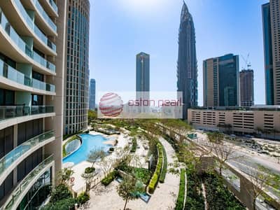 1 Bedroom Apartment for Rent in Downtown Dubai, Dubai - Vacant I Unfurnished 1BRI Pool View I Chiller Free