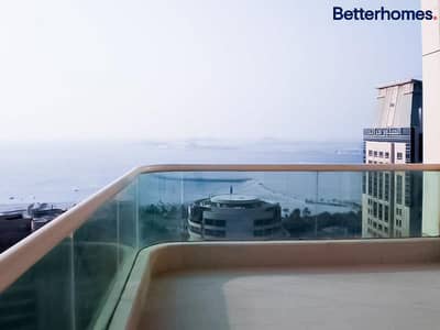 2 Bedroom Flat for Rent in Dubai Marina, Dubai - Sea View | Vacant | Unfurnished