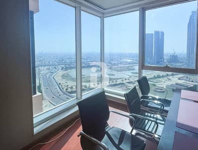 Office for Rent in Business Bay, Dubai - VACANT | FULLY FURNISHED | HIGH FLOOR