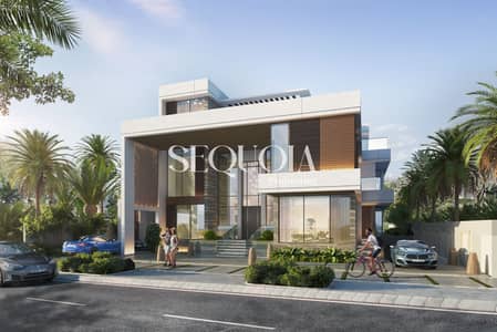 7 Bedroom Villa for Sale in DAMAC Lagoons, Dubai - V1000 Morocco -  Front. jpg