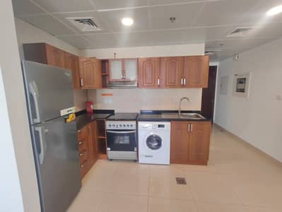Studio for Rent in Jumeirah Village Circle (JVC), Dubai - VERY SPACIOUS STUDIO WITH KITCHEN APPLIANCES ONLY FOR RENT 43K IN JVC