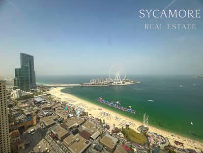 4 Bedroom Flat for Sale in Jumeirah Beach Residence (JBR), Dubai - Unique Renovation | Full Sea View | VOT