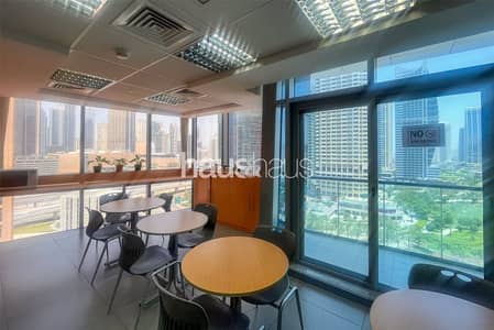 Office for Rent in Jumeirah Lake Towers (JLT), Dubai - Half Floor | Furnished DMCC | Vacant July