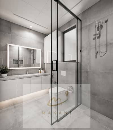 2 Bedroom Apartment for Sale in Al Amerah, Ajman - Bluebell_4K-3D-Bathroom_300dpi-3. jpg