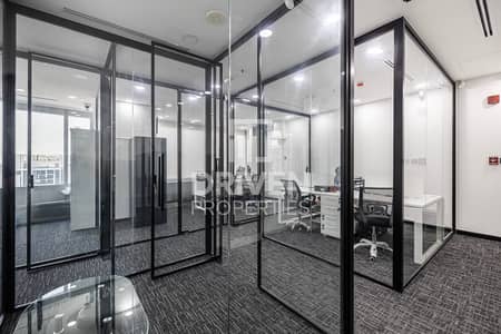 Office for Rent in Jumeirah Lake Towers (JLT), Dubai - Fully Fitted Office | Prime Location | Lake View