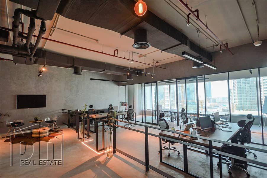 Affordable Office - Full Unobstructed Burj View