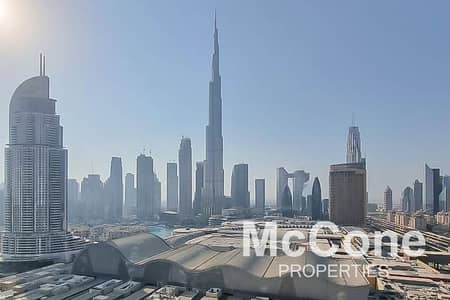 2 Bedroom Hotel Apartment for Rent in Downtown Dubai, Dubai - Fountain and Burj View | High Floor | Furnished