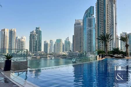 1 Bedroom Flat for Rent in Dubai Marina, Dubai - Palm Views | 1 Bed | Unfurnished |  Vacant