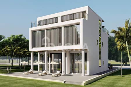 6 Bedroom Villa for Sale in Palm Jumeirah, Dubai - Custom Villa | Shell and Core | N Frond