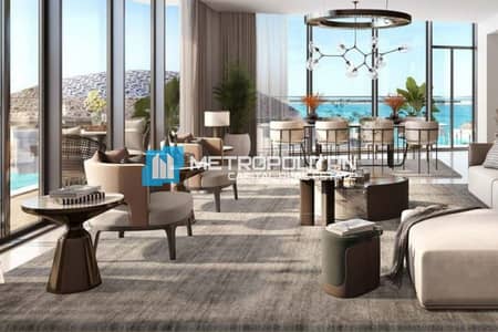 2 Bedroom Flat for Sale in Saadiyat Island, Abu Dhabi - Perfect 2BR+M|Partial Louvre and Sea View|Buy It