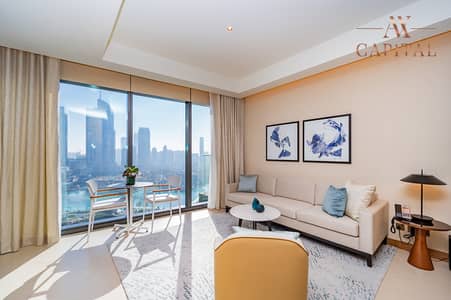 3 Bedroom Apartment for Rent in Downtown Dubai, Dubai - Full Burj Khalifa View | Ultra Luxury | Furnished