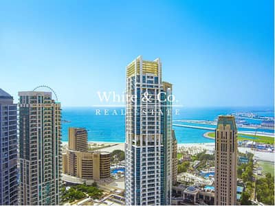 3 Bedroom Apartment for Sale in Dubai Marina, Dubai - RESALE | SIGNATURE FINISHED | SEA VIEW