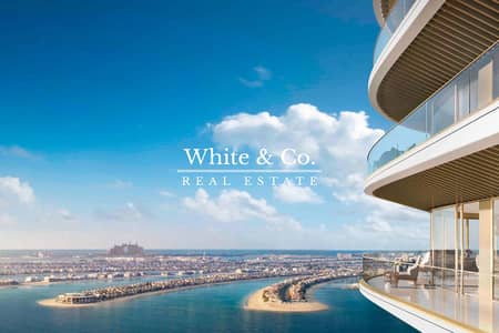 2 Bedroom Apartment for Sale in Dubai Harbour, Dubai - Low Floor | Corner Unit | Palm & Dubai Ain