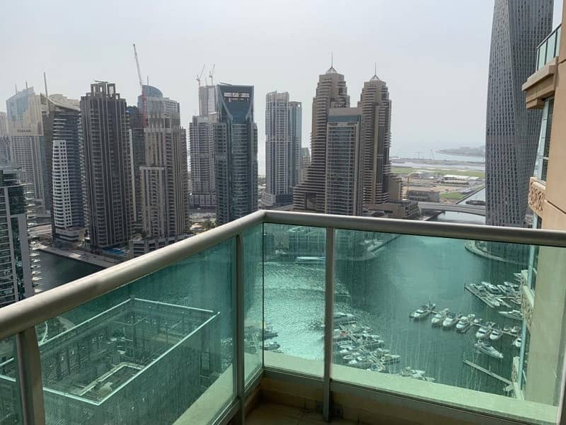 位于迪拜码头，迪拜滨海大厦（怡玛6号大厦），阿尔梅克大厦 2 卧室的公寓 185000 AED - 8937035