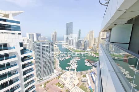 1 Bedroom Flat for Rent in Dubai Marina, Dubai - Spacious 1 Bed | High Floor | Panoramic View