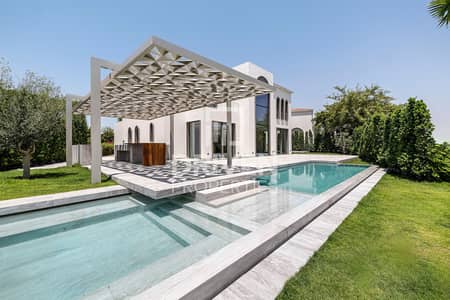 4 Bedroom Villa for Sale in Jumeirah Islands, Dubai - Full Park and Sunset View | Massive Plot