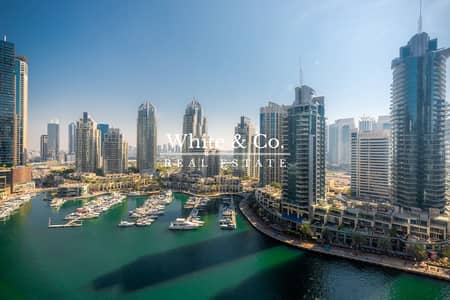 3 Bedroom Apartment for Sale in Dubai Marina, Dubai - 3 Bed + Maid | Full Marina View | Rare Layout