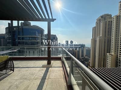 3 Bedroom Penthouse for Sale in Dubai Marina, Dubai - Penthouse w/ Terrace | Marina View|Vacant
