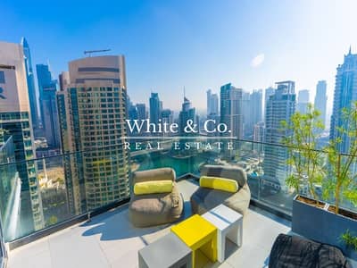 3 Bedroom Apartment for Sale in Dubai Marina, Dubai - Penthouse | Vacant | Full  Marina View
