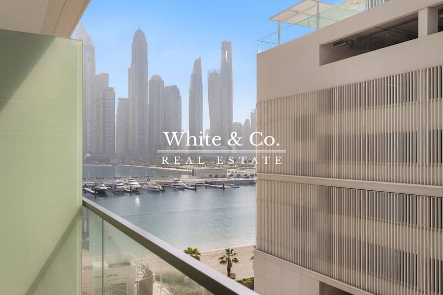 位于迪拜港，艾玛尔海滨社区，滨海景观公寓 1 卧室的公寓 2500000 AED - 8937533