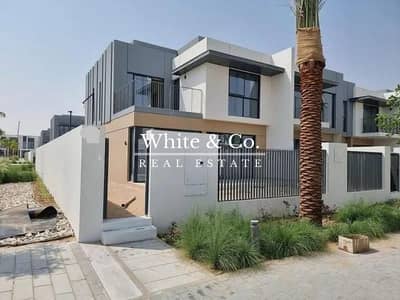 4 Bedroom Townhouse for Sale in The Valley, Dubai - Single Row | CORNER END | Maybell