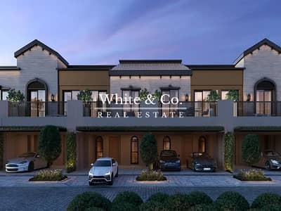 3 Bedroom Townhouse for Sale in Jumeirah Golf Estates, Dubai - Largest BUA | Corner Unit | Lagoon facing