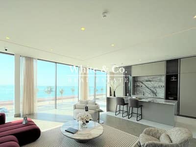 4 Bedroom Flat for Sale in Palm Jumeirah, Dubai - Rare Layout | High Floor | Open Sea View
