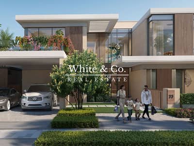 5 Bedroom Villa for Sale in Tilal Al Ghaf, Dubai - Large Corner Plot | Vastu | Park Facing