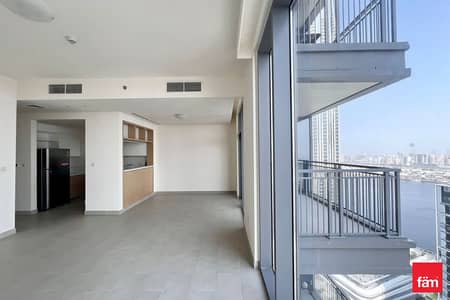 3 Bedroom Apartment for Rent in Dubai Creek Harbour, Dubai - Unfurnished | High Floor | Sea View