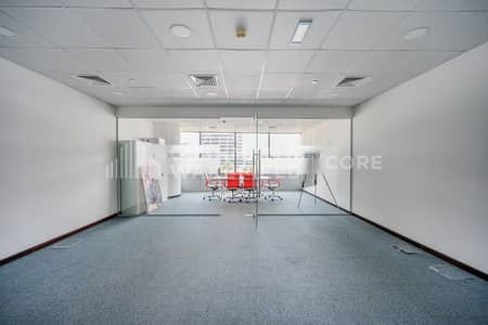 Office for Rent in Jumeirah Lake Towers (JLT), Dubai - Fitted Office with Partitions | Low Floor | DMCC