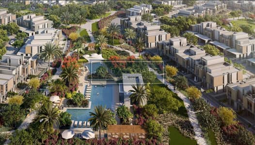 穆东城市社区， 迪拜 4 卧室联排别墅待售 - Aerial. jpg