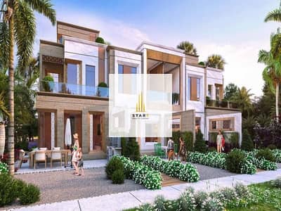5 Bedroom Townhouse for Sale in DAMAC Lagoons, Dubai - Close to Lagoon | Modern Design | Private Garden