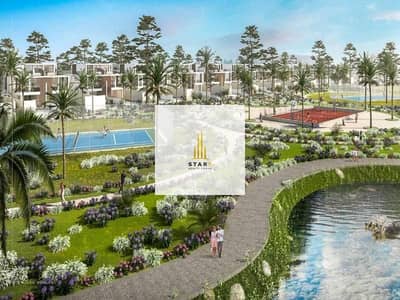 5 Bedroom Villa for Sale in DAMAC Hills 2 (Akoya by DAMAC), Dubai - Park and Lagoon View | Water Features | Near Park