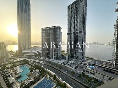 1 Bedroom Apartment for Rent in Dubai Creek Harbour, Dubai - Vacant | Water View | Large Layout