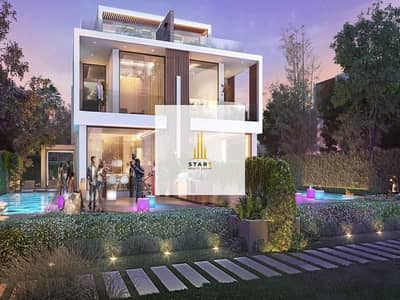 5 Bedroom Villa for Sale in DAMAC Hills 2 (Akoya by DAMAC), Dubai - Single Row | Waterfront Living | 1% Payment Plan