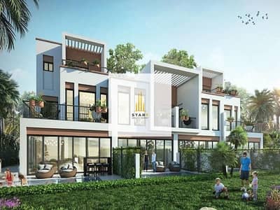 3 Bedroom Townhouse for Sale in DAMAC Lagoons, Dubai - Single Row | Next to Central Hub | Beach Access