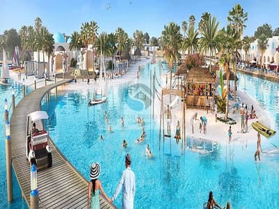 6 Bedroom Villa for Sale in Dubai Studio City, Dubai - santorini-damac-lagoons-hero-banner-desktop. jpg