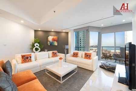 2 Bedroom Apartment for Rent in Dubai Marina, Dubai - Luxury Furnished | Fully Managed | Amazing Sea View