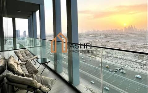 3 Bedroom Flat for Rent in Jumeirah Village Circle (JVC), Dubai - Bloom Towers || Fully Furnished 3 bedrooms apartment 12 Cheques Including Bills