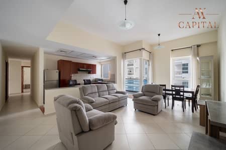 شقة 2 غرفة نوم للايجار في دبي مارينا، دبي - شقة في ذا كاسكيدز،دبي مارينا 2 غرف 120000 درهم - 8939426