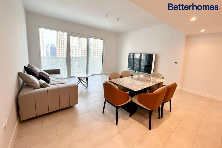 JBR view | Furnished | Vacant | Brand new