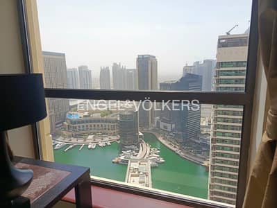 2 Bedroom Flat for Rent in Jumeirah Beach Residence (JBR), Dubai - Fully Furnished | Marina View | Available Now