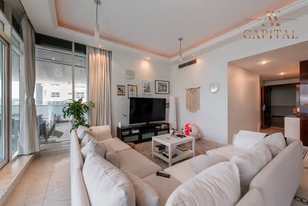 2 Bedroom Apartment for Sale in Dubai Marina, Dubai - Huge Terrace | Low Floor | Rented | Maids Room