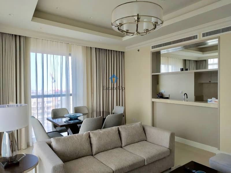 Burj and Fountain Views | 2BHK Furnished