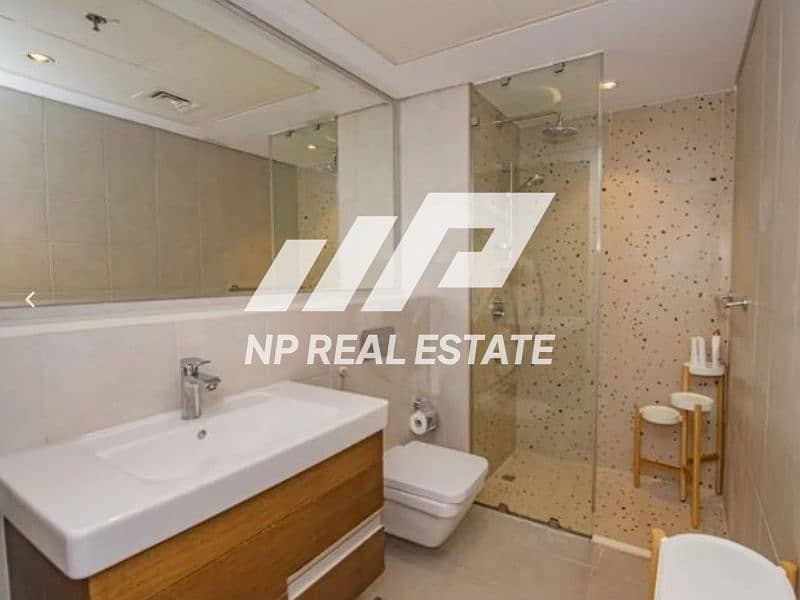 4 Al Hadeel - Al Raha Beach Studio unit - 1 Bathroom - Large Balcony Fully furnished 699.8 sqft Type B Partial Sea View Rent price is 70K 2-4 payments(4). jpg