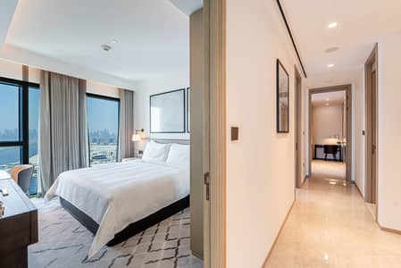 3 Bedroom Flat for Sale in Dubai Creek Harbour, Dubai - Skyline Burj View | High Floor | Fully Furnished