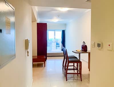 Studio for Rent in Jumeirah Lake Towers (JLT), Dubai - Partially Furnished | Mid Floor | Next to Metro