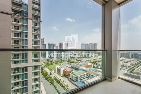 2 Bedroom Apartment for Rent in Sobha Hartland, Dubai - Fully Furnished | Corner Unit |  Community View